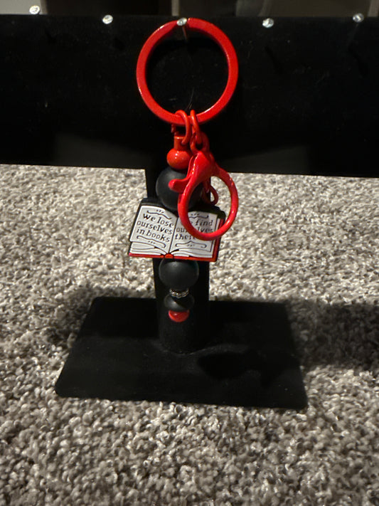 Book keychain