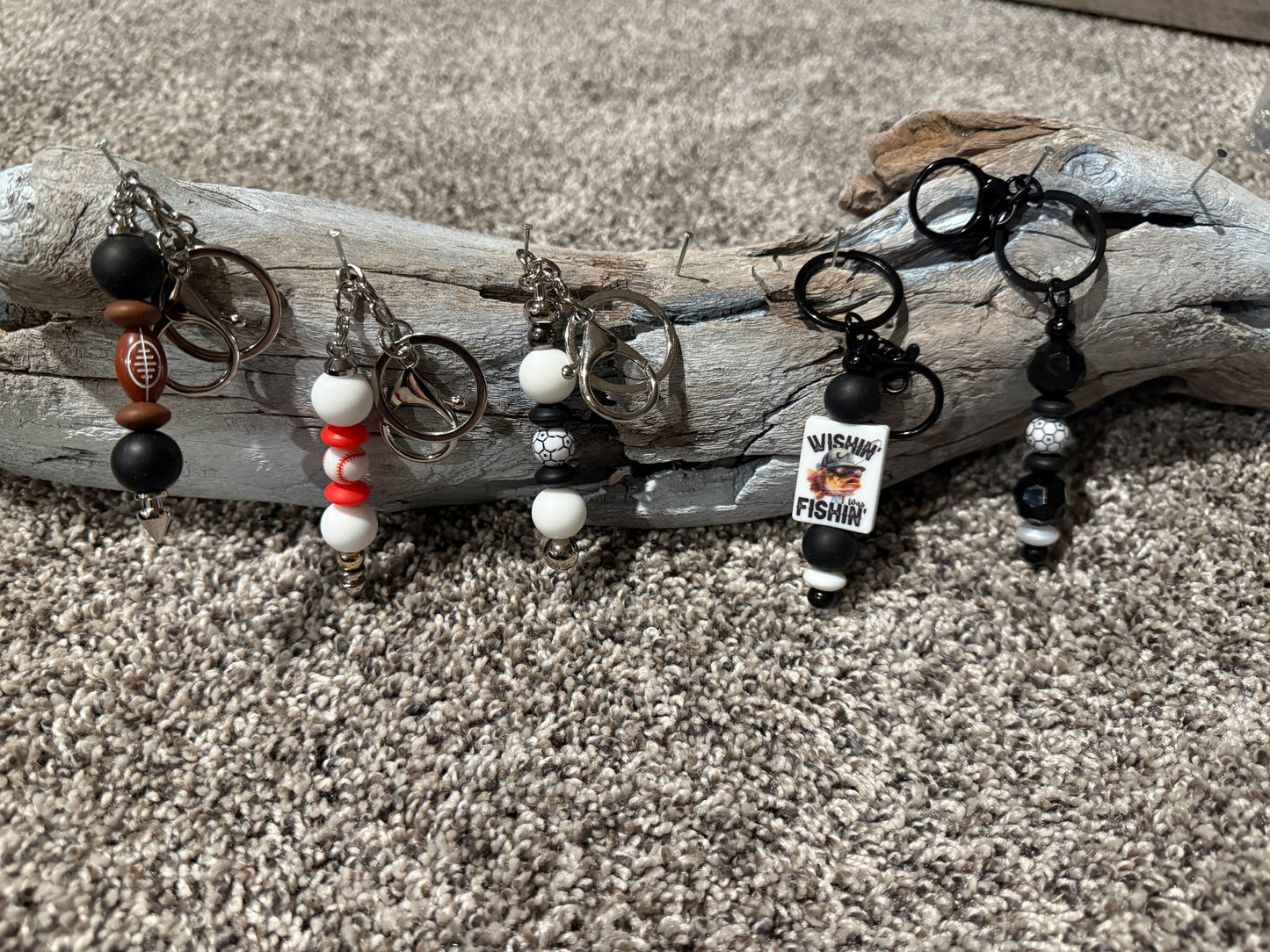 Beaded Keychains